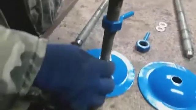 тарелочки для строительной вышки. Пресс 50 тонн.(ч.3) смотреть онлайн