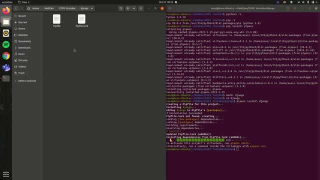 Django Installation смотреть онлайн