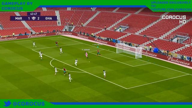 Morocco vs Ghana | International Friendly | PES 2021 смотреть онлайн