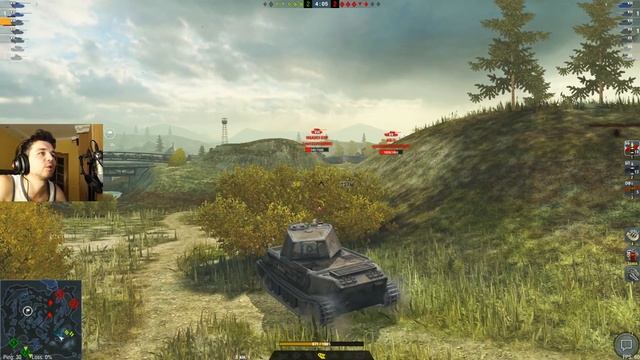 WoT Blitz - Сложный Немец. Новое пробитие танка Vk 45.02 A - World of Tanks Blitz (WoTB) смотреть онлайн