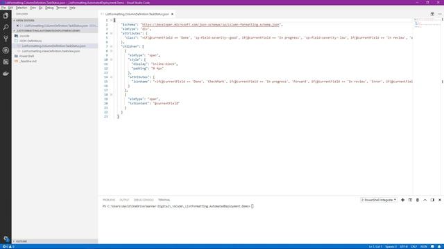 List Formatting Automated Deployment Part 2 - Configure VS Code смотреть онлайн
