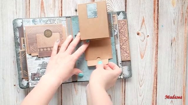 Скрап альбом стимпанк обзор Микс медиа смотреть онлайн