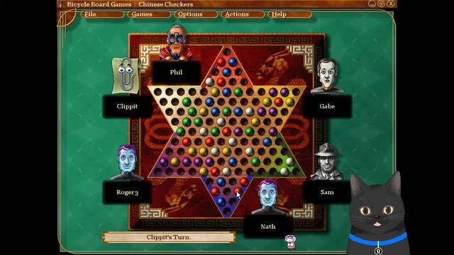Bicycle Board Games: Cat 'n Clippit смотреть онлайн