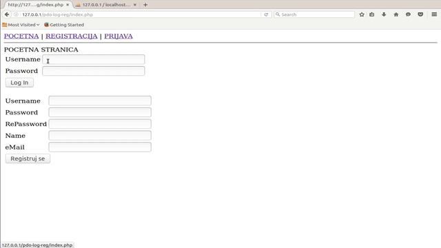 PHP PDO - login register - password protect - deo 11 смотреть онлайн