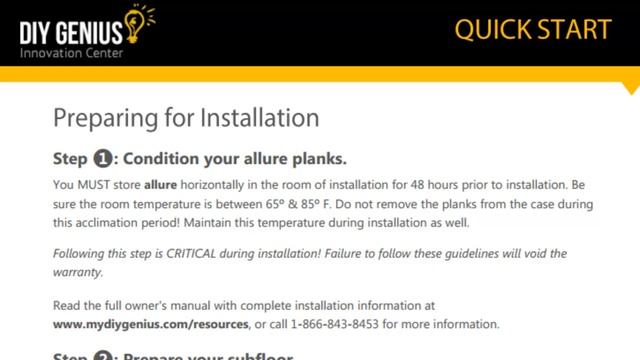How to install allure ULTRA Installation Quick Start Guide смотреть онлайн