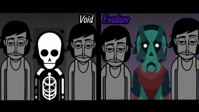 Void Vs Evadare Incredibox Mods Comparison