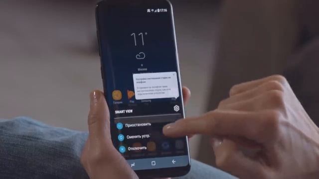 Как подключить смартфон к телевизору Samsung? смотреть онлайн