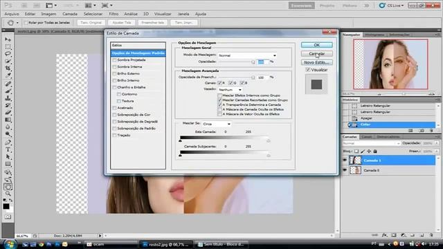 Unir Rostos no Photoshop CS5 смотреть онлайн