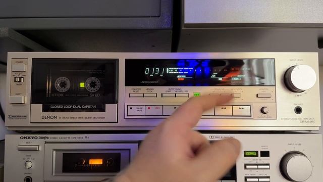 Vorstellung Denon DR-M44HX - Kassettendeck von 1985 смотреть онлайн