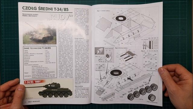 Mały Modelarz Czołg średni T34/85 RUDY смотреть онлайн