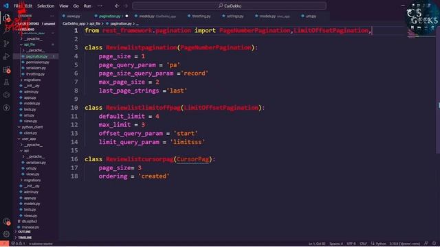 Django REST Framework #39:--Cursor Pagination смотреть онлайн