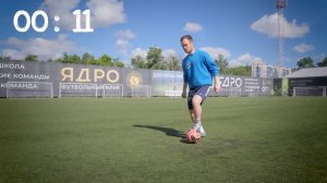 Как сделать финт Роналду? ТРЕНИРОВКА на развитие контроля мяча.