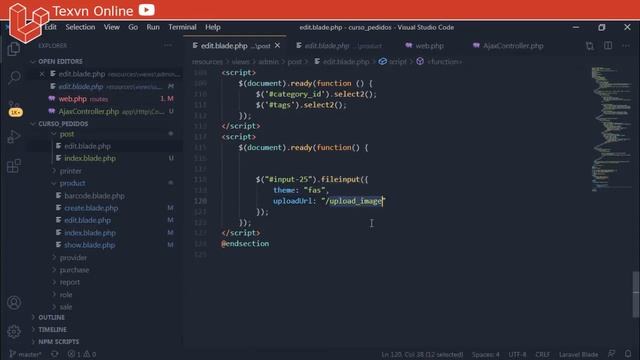 #72 Curso de Laravel | Tienda en línea | Subir imágenes con Bootstrap File Input Primera parte смотреть онлайн