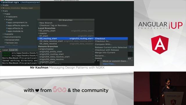 Nir Kaufman - Messaging Design Patterns with NGRX | AngularUP 2018 смотреть онлайн