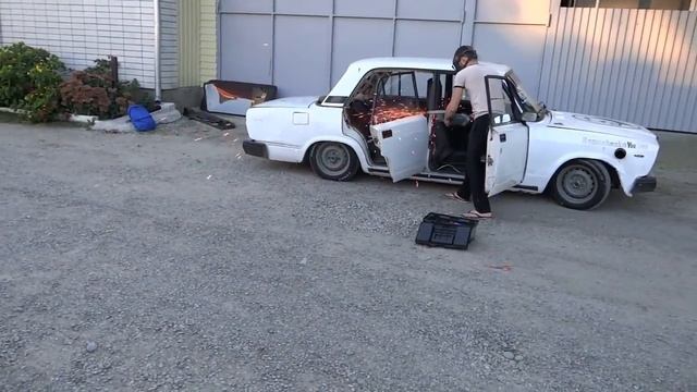 Сделали из Ваз 2107 КАБРИОЛЕТ смотреть онлайн