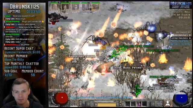 Diablo 2 - POD Fire Druid - First Tier Map experience!! 03/15/2019 смотреть онлайн