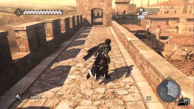 Assassin's Creed: Brotherhood - Gameplay - Part 01 - Monteriggioni Villa смотреть онлайн