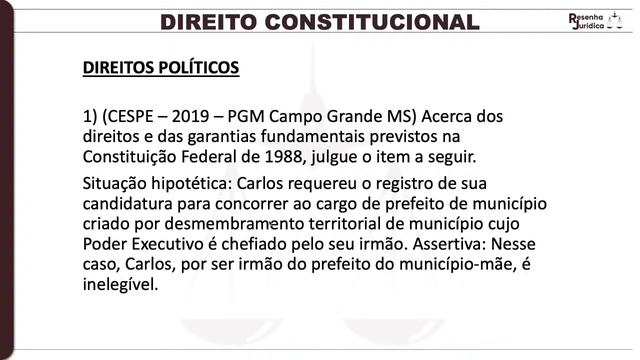 Aula 02 - Direito Constitucional - PRF - Rodrigo Gomes смотреть онлайн