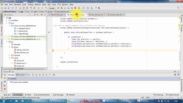 Saving the content of edittext,checkbox in listview android смотреть онлайн