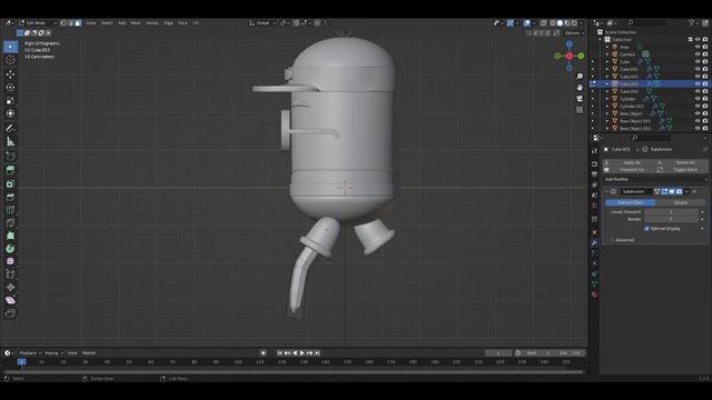 Blender 3.2 Stylized Modelling - CACTUS Guy Timelapse смотреть онлайн
