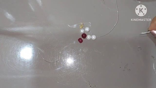 CLASSIC PEARL AND RUBY NECKLACE #handmade PEARL BEADED NECKLACE #16#diy BEADED JEWELRY #pearl смотреть онлайн