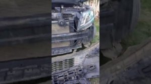 Как убрать зазор на переднем бампере киа рио 3