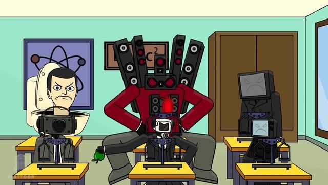 Love, Death and...Skibidi Agents School: Mini and Agents Create a New Titans | Among Us Animation смотреть онлайн