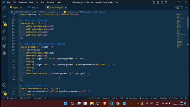 Coding ninjas React Skill Test-1 | Calculator-App | Piyush Singh Rajput смотреть онлайн