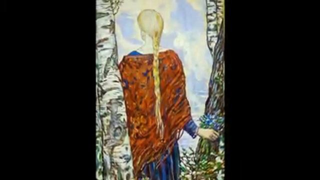 Женские образы в иллюстрациях Ильи Глазунова смотреть онлайн