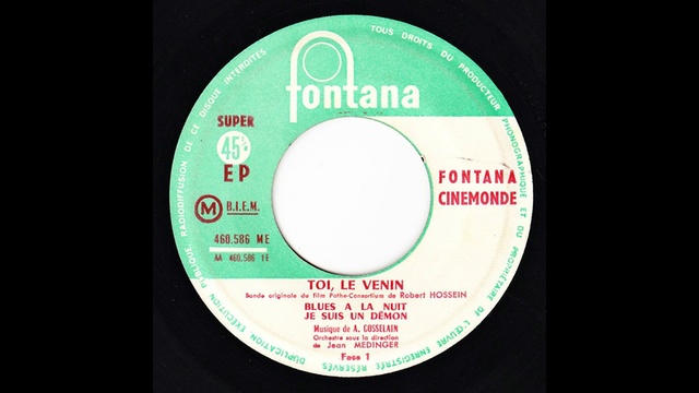 André Gosselain et son Orchestre - Toi, Le Venin ( Je Suis un Démon ) - 1958 смотреть онлайн