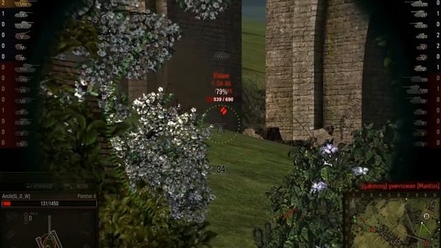 World of tanks Panther II: Westfield struggle. (no premium) смотреть онлайн