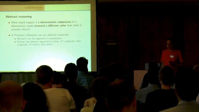 AGI-15 Benja Fallenstein - Attempt to Formalize Counterpossible Reasoning in Deterministic Settings смотреть онлайн