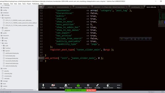 WordPress Plugin Development tutorial bangla from scratch -- Slider Plugin Develop -- смотреть онлайн