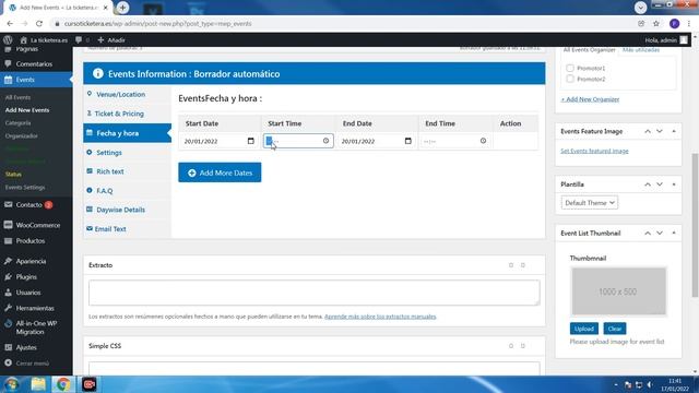 Hoy aprenderás a instalar el plugin Event Manager y crearás tu PRIMER EVENTO смотреть онлайн