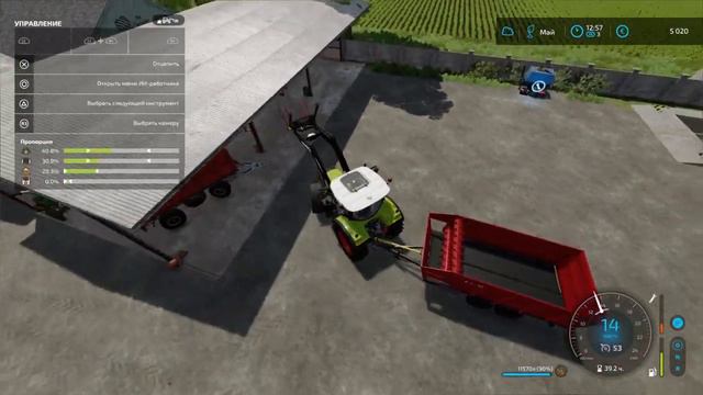 #26 The Old Stream Farm | FS 22 | прохождение | Весна, обработка полей, заготовка силоса и сена смотреть онлайн