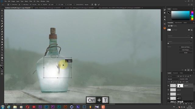 PHOTOSHOP-photomanipulation(BEHIND THE GLASS)2019 смотреть онлайн