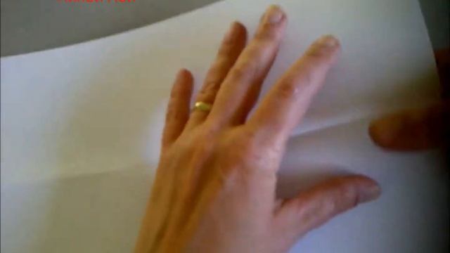 Впечатляющий трюк с обычным листом бумаги. Откажитесь от плоского восприятия действительности.