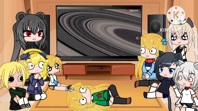 Tank girls react to super Saturn (J1407b) смотреть онлайн