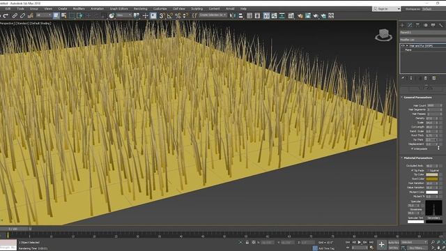 How To create A 3d Grass mat in 3ds max | 3ds max fast grass tutorial | Grass in 3ds max смотреть онлайн