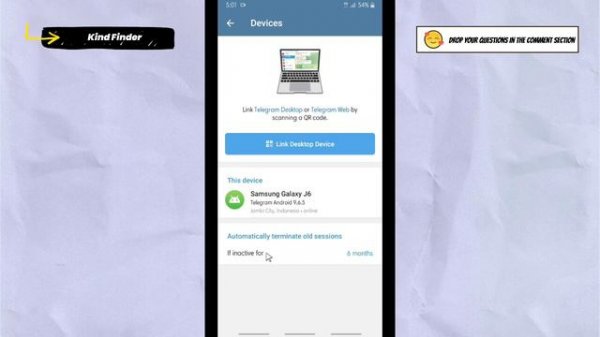 How To Set Automatic Log Out On Telegram Web or Desktop