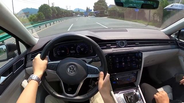 2021 FAW-Volkswagen Passat L 2.0T (大众-迈腾) POV Test Drive смотреть онлайн