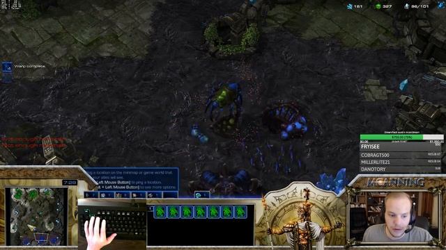 MCanning vs BreakingGG, Oracle into fast 6 adept build PvZ смотреть онлайн