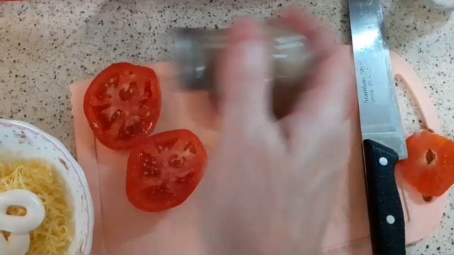 Быстрая закуска Помидоры с сыром
