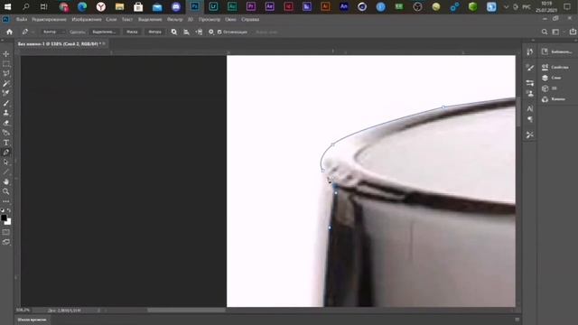 КАК ОБВЕСТИ ОБЪЕКТ ПЕРОМ В ФОТОШОПЕ / РАБОТА С ПЕРОМ В PHOTOSHOP