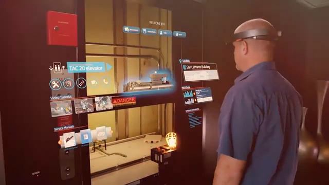 Очки microsoft hololens используют для ремонта лифтов смотреть онлайн