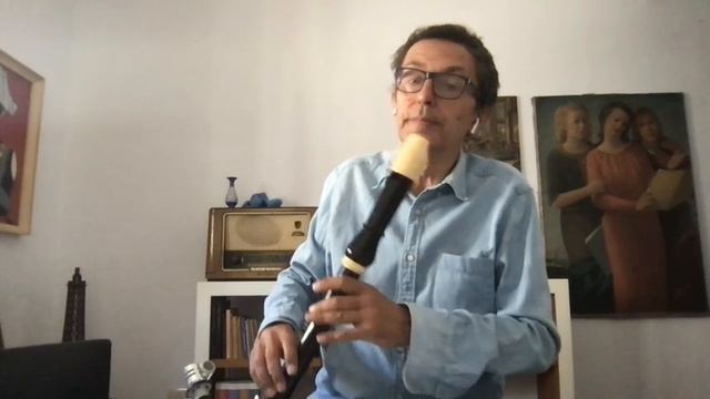 J. B. Loeillet de Gand, Sonata III, Adagio, set for tenor recorder and bc смотреть онлайн