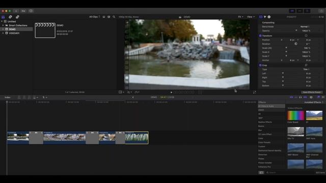 БЕСПЛАТНЫЙ VHS ЭФФЕКТ ДЛЯ FINAL CUT PRO X (FREE VHS EFFECT FOR FCPX) смотреть онлайн