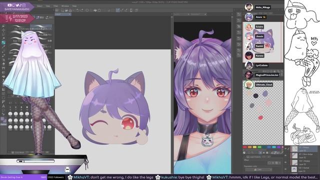 【2023 Birthday Event - Pt 1】 Drawing as many chibi finger heart YCHs! смотреть онлайн