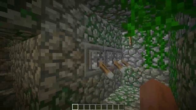 Minecraft. Храм в джунглях, загадка с рычагами. смотреть онлайн