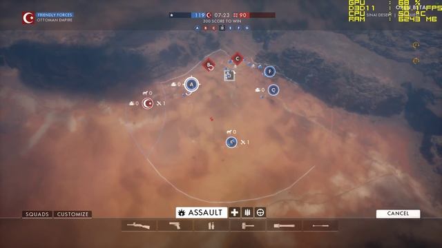 GTX 1060 feat i3 6100 performance on Battlefield 1 open beta ultra setting смотреть онлайн
